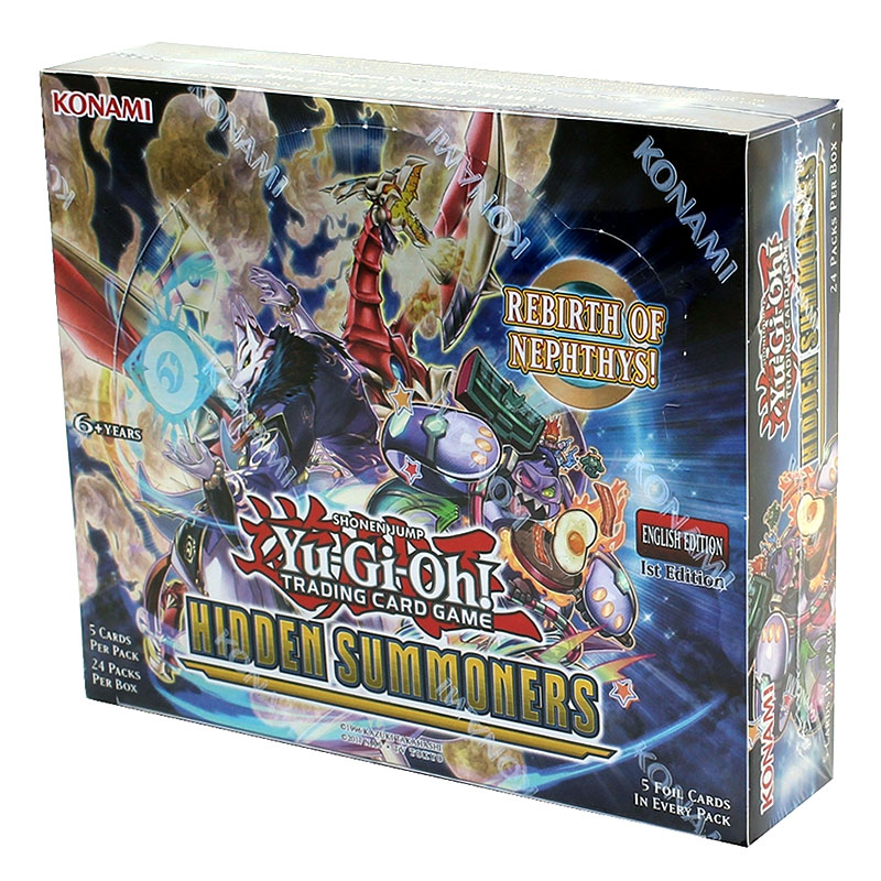 Yu Gi Oh Hidden Summoners 1st Edition Booster Box 24pack